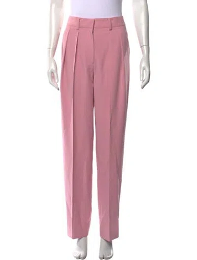 Pre-owned Prabal Gurung Straight Leg Pants W/ Tags In Pink