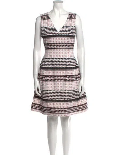 Pre-owned Prabal Gurung Striped Mini Dress In Multi