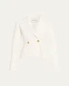 Prabal Gurung Tailored Double-breasted Jacket In White