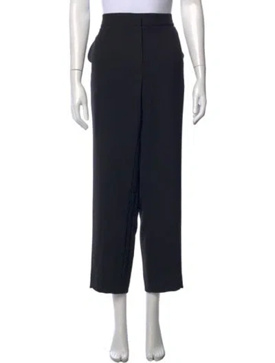 Pre-owned Prabal Gurung Wide Leg Pants In Black
