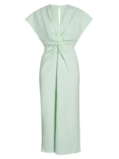 Prabal Gurung Women's Jackie Twist-front Cocktail Dress In Green