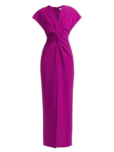 Prabal Gurung Women's Jackie Twist-front Gown In Pink