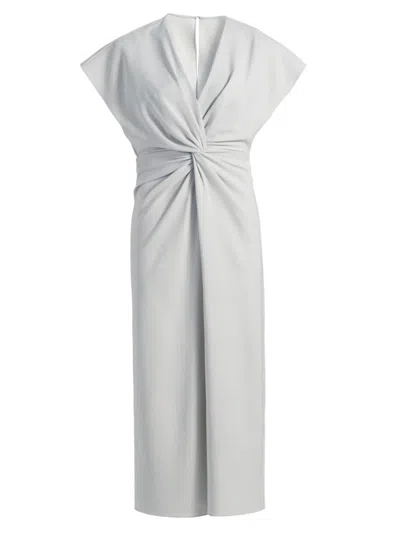 Prabal Gurung Women's Jackie Twist-front Midi-dress In Blue