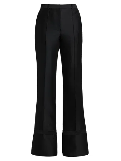Prabal Gurung Women's Tie Cuff Trousers In Black