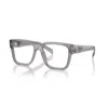 Prada Square Frame Glasses In Gray