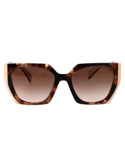 Prada 0pr 15ws Sunglasses In Brown