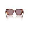 Prada Tortoiseshell-effect Cat-eye Sunglasses In 22a20i