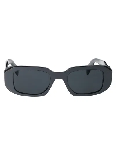 Prada Sunglasses In 11n09t Marble Black