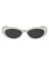 Prada Talc Acetate Sunglasses In Gray