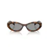 Prada Full Frame Sunglasses In Neutral