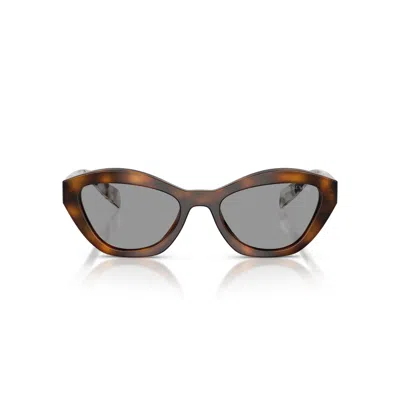 Prada 0pr A02s Cat-eye Tortoiseshell Sunglasses In Brown