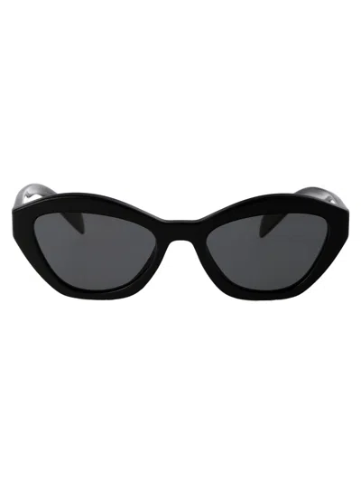 Prada 0pr A02s Sunglasses In Black