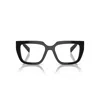 Prada 0pr A03v Oversized Square Frame Sunglasses Crafted In Black