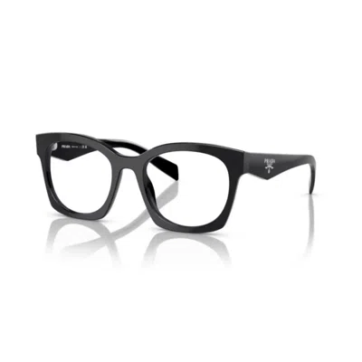 Prada 0pr A05v Square Frame Black Acetate Sunglasses