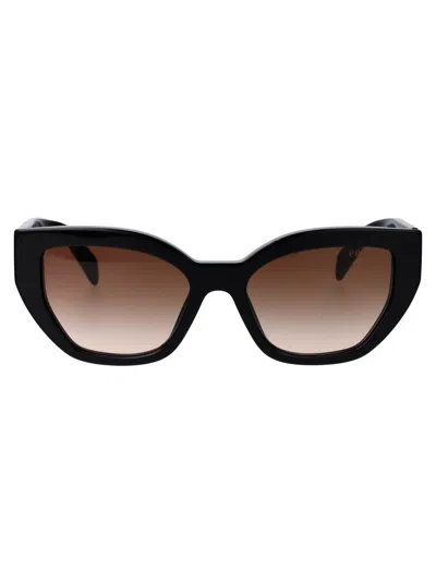 Prada 0pr A09s Sunglasses In Black