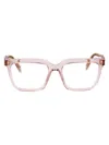 Prada Optical In 19q1o1 Transparent Peach