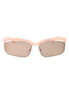 Prada Womens Pink Pr A25s Cat-eye Acetate Sunglasses In 12s4i2 Opal Peach