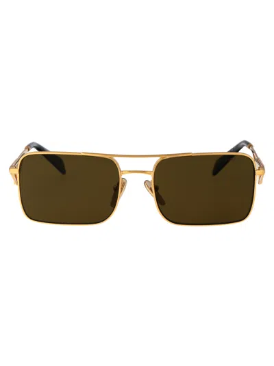 Prada 0pr A52s Sunglasses In Gold