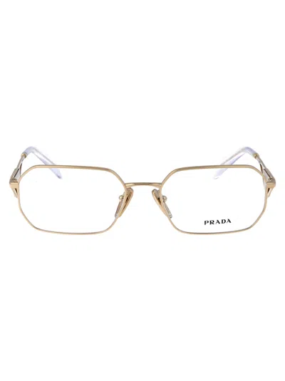 Prada 0pr A53v Glasses In Gold