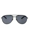 Prada Sonnenbrille Mit Ikonischer Plakette Aus Metall In 1bo5z1 Matte Black
