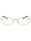 Prada 0pr A57v Glasses In Gold