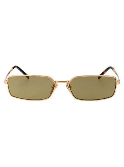 Prada 0pr A60s Sunglasses In Gold