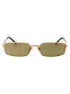 Prada Metal Pr A60s Sunglasses In 5ak70g Gold