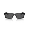 Prada 0pr B11s Rectangular Frame Acetate Sunglasses In Black
