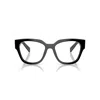 Prada 0pr C06v Oversized Square Frame Acetate Sunglasses In Black