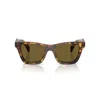Prada 0pr C07s Square Frame Tortoiseshell Sunglasses In Pattern