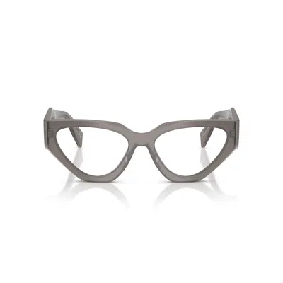 Prada 0pr C07v Cat-eye Sunglasses In Gray