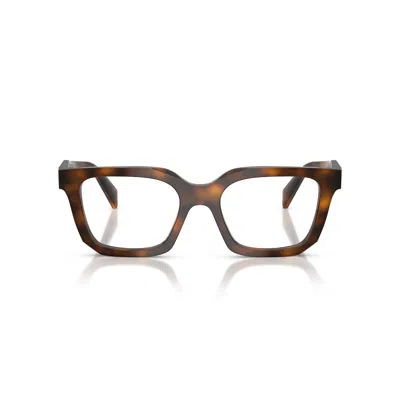 Prada 0pr C08v Oversized Square Tortoiseshell Sunglasses In Neutral