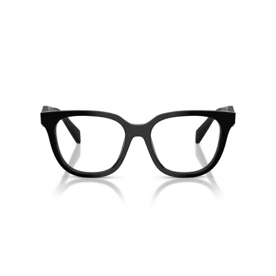 Prada 0pr C11v Oversized Square Acetate Sunglasses In Black