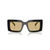 Prada 0pr D01s Oversized Rectangular Sunglasses In Black