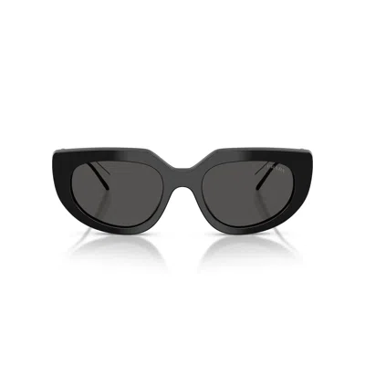 Prada 0pr D02s Cat-eye Sunglasses In Gray