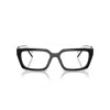 Prada 0pr D05v Rectangular Acetate Eyeglasses In Black