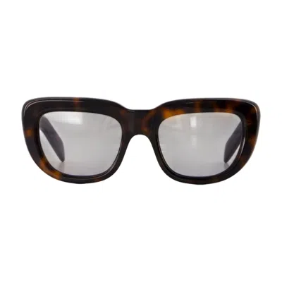 PRADA PRADA 0PR D07S SUNGLASSES -  - ACETATE - BLACK