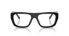 Prada 0pr D07vu Oversized Square Acetate Eyeglasses In Black
