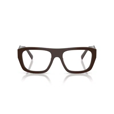 Prada 0pr D07vu Oversized Square Acetate Sunglasses In Brown