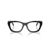 Prada 0pr D11vd Angular Cat-eye Eyeglasses In Black