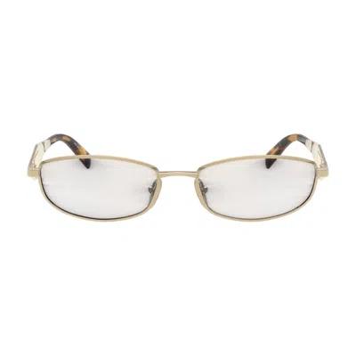 Prada 0prd51s-zvn30x55 Eyeglasses In Gold