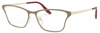 Prada 0pr60xv Eyeglasses 53-16-145 In White