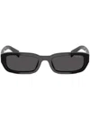 Prada Acetate Prb06s Sunglasses In Black