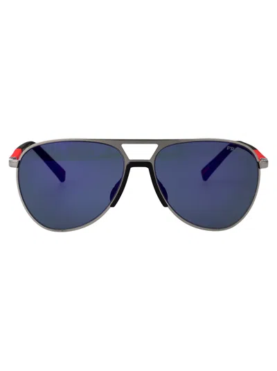 Prada 0ps 53zs Sunglasses In Blue