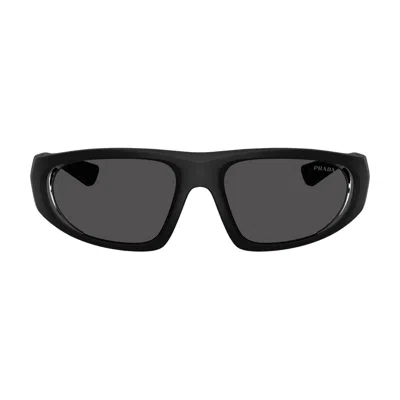 Prada 0psb03s-1bo06f57 Sunglasses In Black