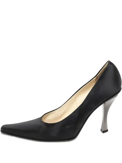 Pre-owned Prada 100mm Leather Heeled Pumps