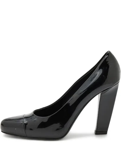 Pre-owned Prada 100mm Patent Pumps
