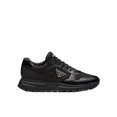 Prada Low-top Trainers In Black