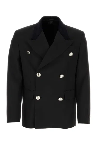 PRADA PRADA BLACK WOOL BLAZER
