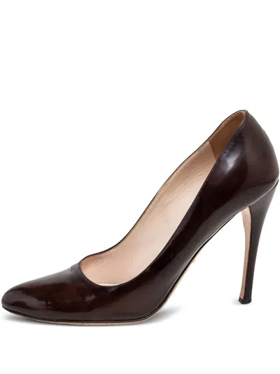Pre-owned Prada 110mm Patent-leather Pumps